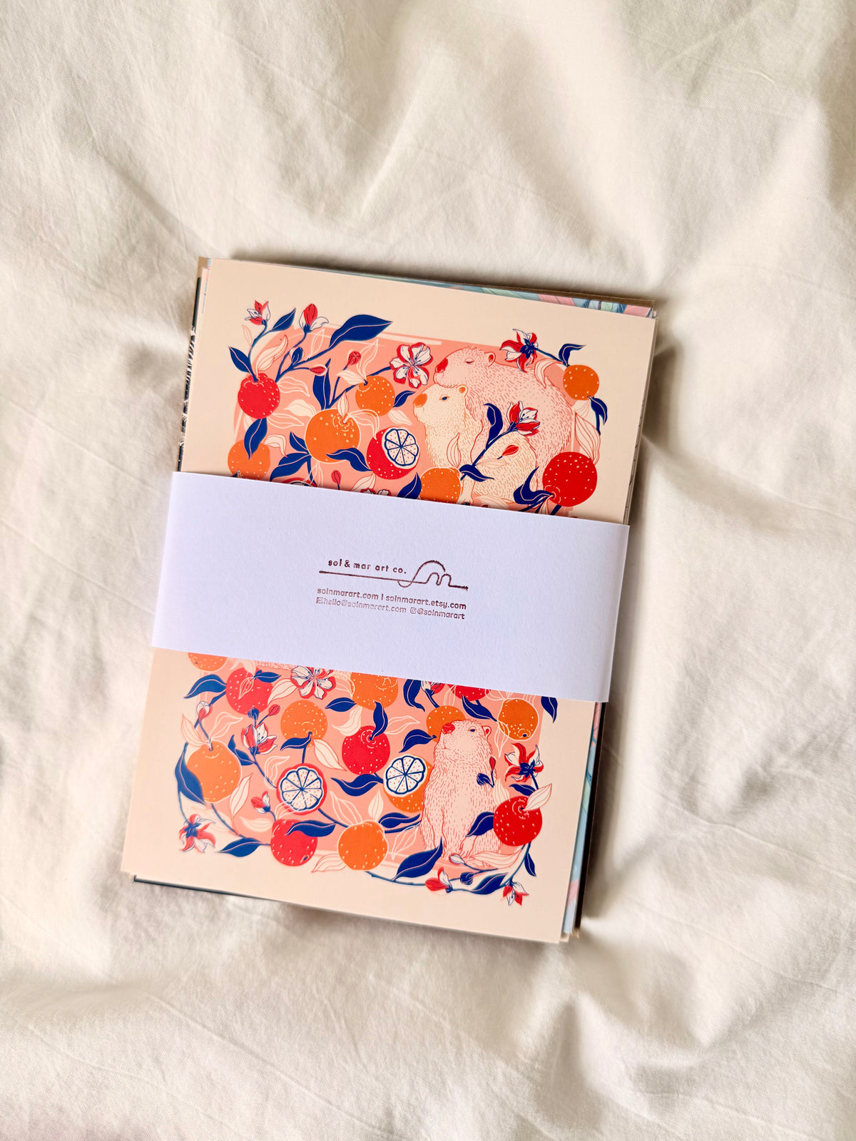 Animal ArtPrint Postcard Set (10 pcs)