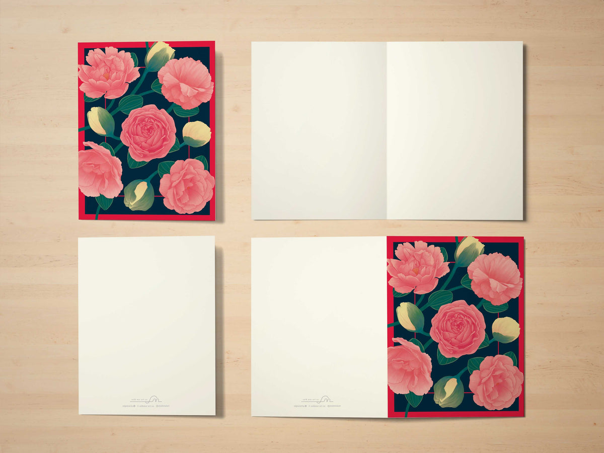 the "Rosa" Greeting card Greeting & Note Cards