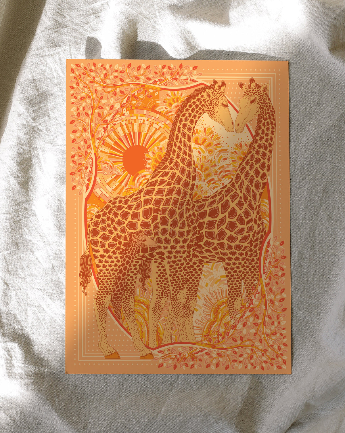 Animal ArtPrint Postcard Set (10 pcs)