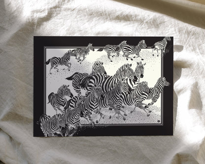 Animal ArtPrint Postcard Set (10 pcs)