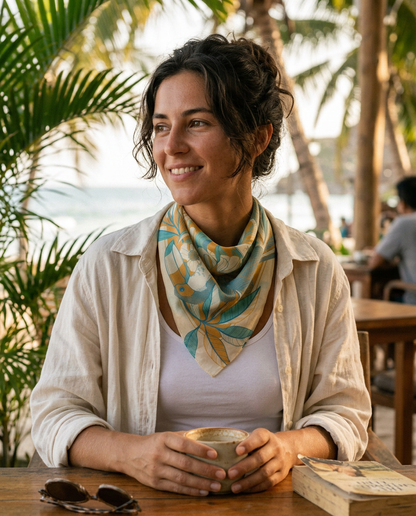 Toucan Bird Bandana Scarf (Yellow)