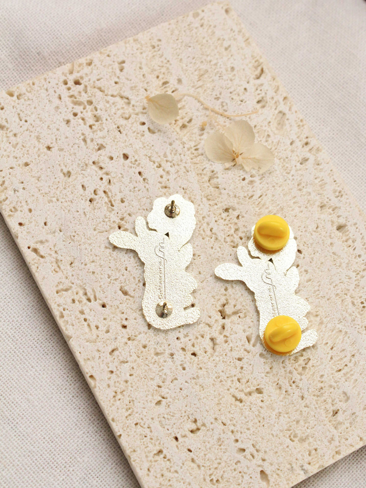 Bunny Rabbit Enamel Pin Brooches & Lapel Pins