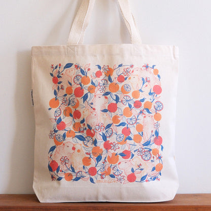 Capybara Canvas Tote Bag