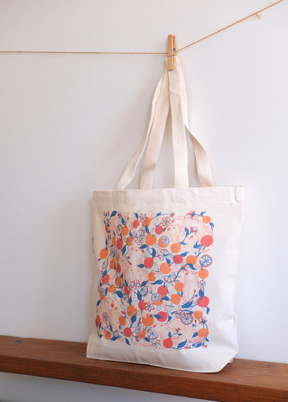 Capybara Canvas Tote Bag