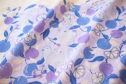 Capybara Yuzu Art Bandana Scarf (Veryperi)