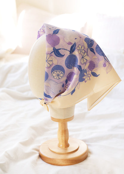Capybara Yuzu Art Bandana Scarf (Veryperi)