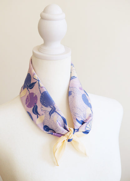 Capybara Yuzu Art Bandana Scarf (Veryperi)