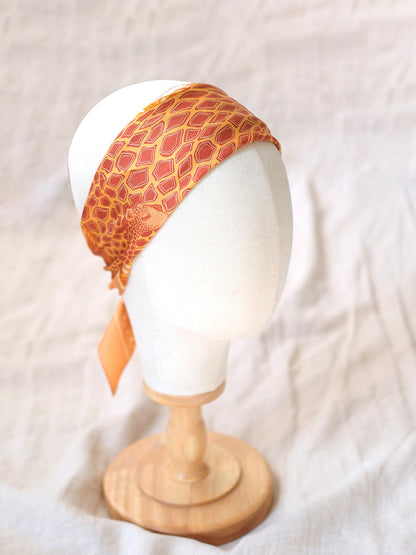 Giraffe Silk Twill Scarf