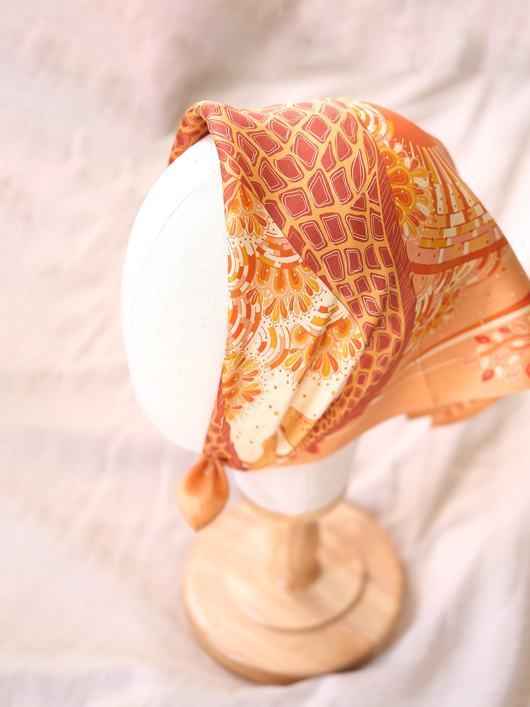 Giraffe Silk Twill Scarf