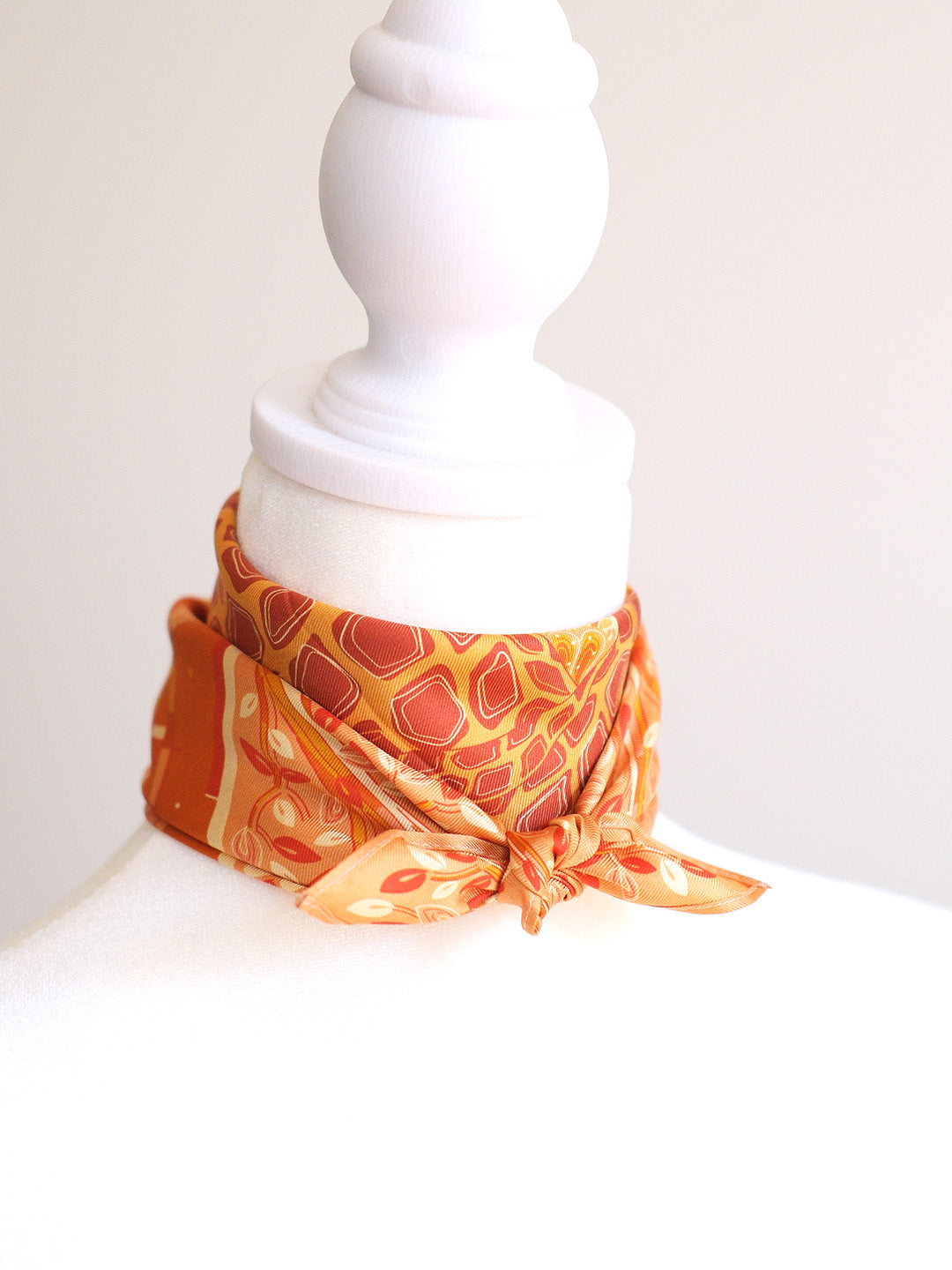 Giraffe Silk Twill Scarf