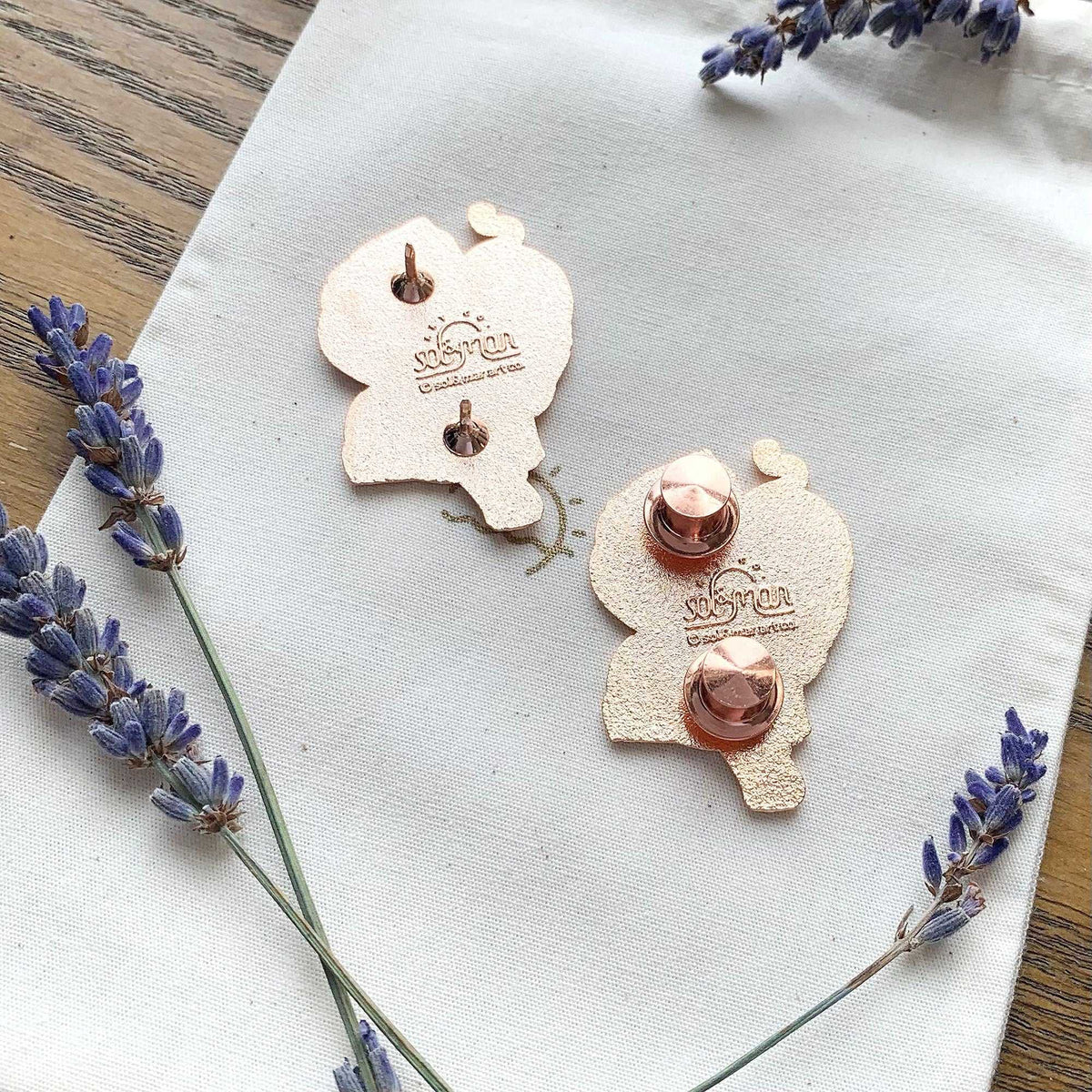 Tiger, Calathea Enamel Pin Brooches & Lapel Pins