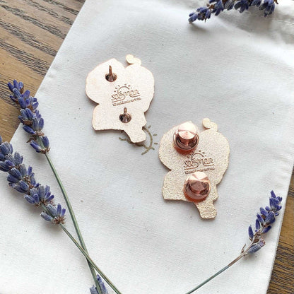 Tiger, Calathea Enamel Pin Brooches & Lapel Pins