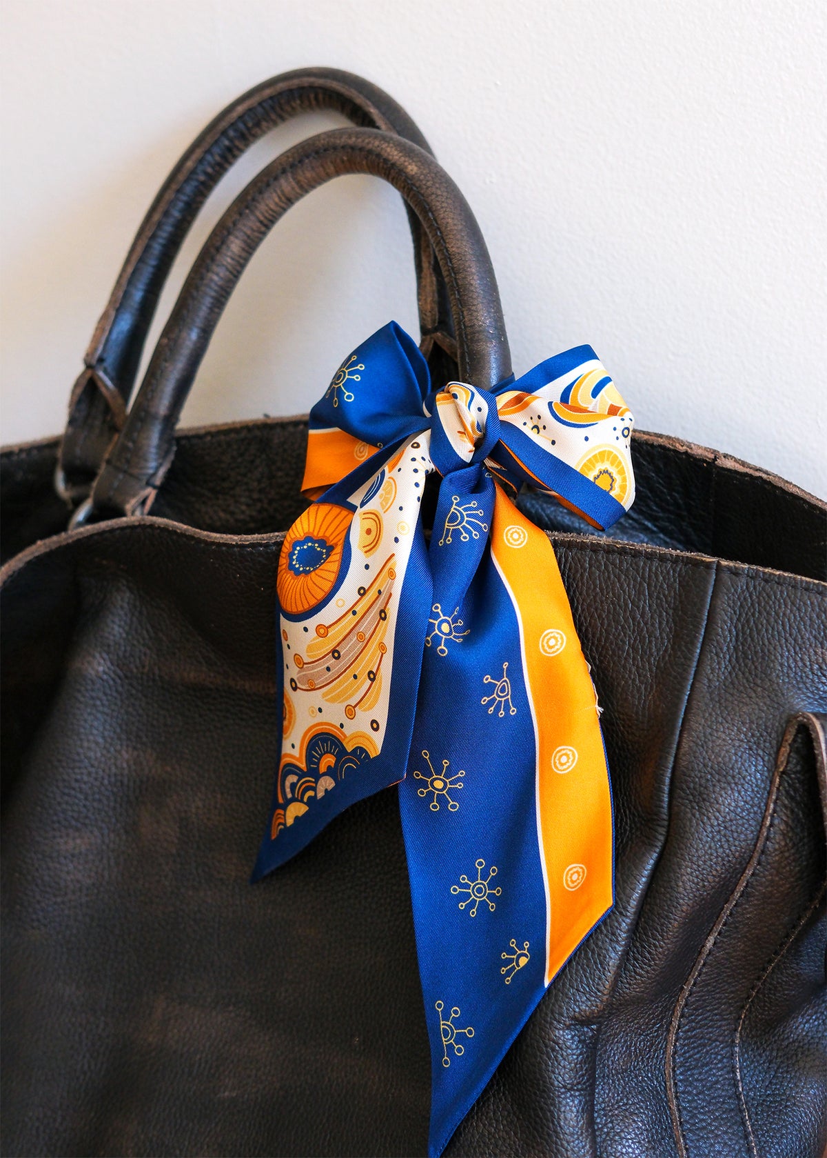 Ocean Art Silk Twilly
