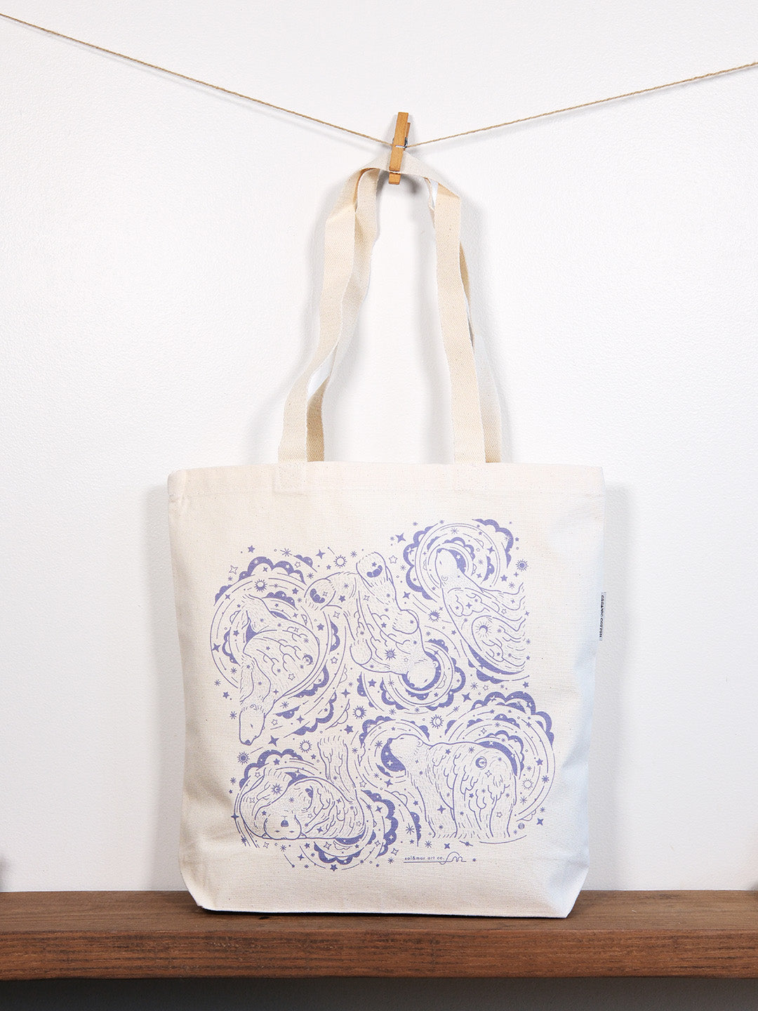Polar Bear Canvas Tote Bag