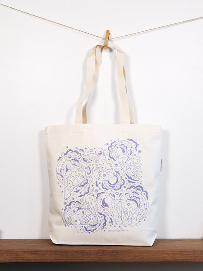 Polar Bear Canvas Tote Bag