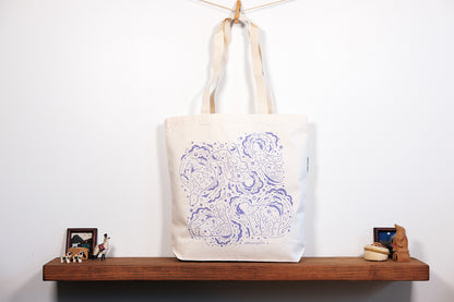 Polar Bear Canvas Tote Bag