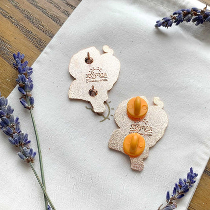 Tiger, Calathea Enamel Pin Brooches & Lapel Pins