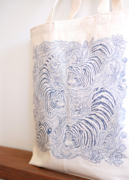 Tiger Canvas Tote Bag
