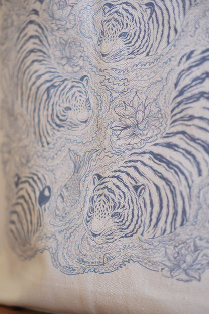 Tiger Canvas Tote Bag