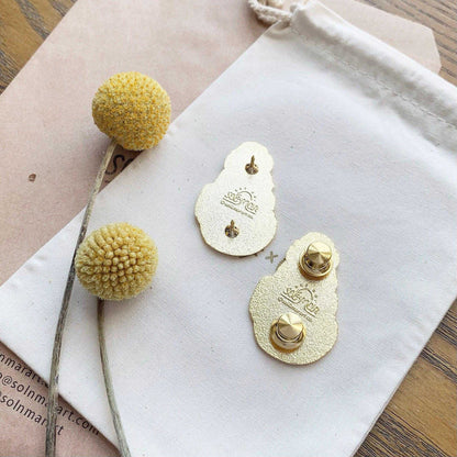 Leopard, Alocasia leaves Enamel Pin Brooches & Lapel Pins