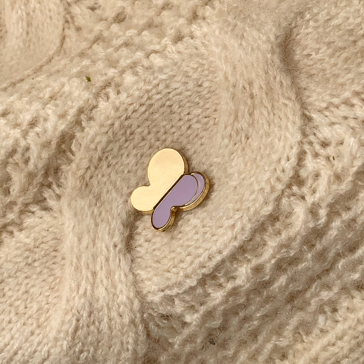 Butterfly Enamel Pin (Violet) Brooches & Lapel Pins
