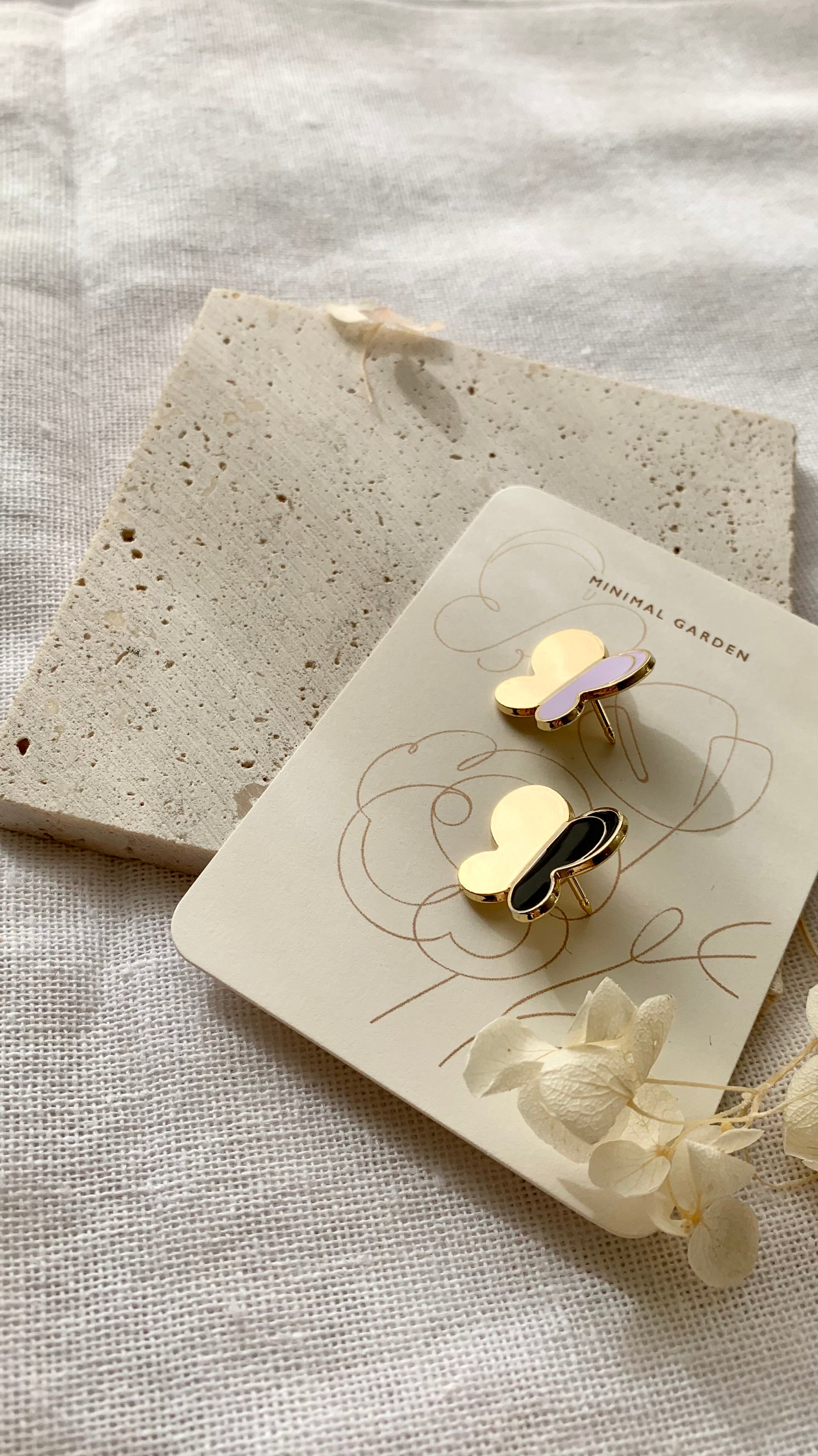 Butterfly Enamel Pin (Violet) Brooches & Lapel Pins