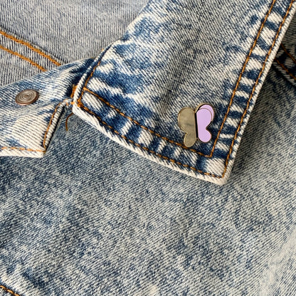 Butterfly Enamel Pin (Violet) Brooches & Lapel Pins