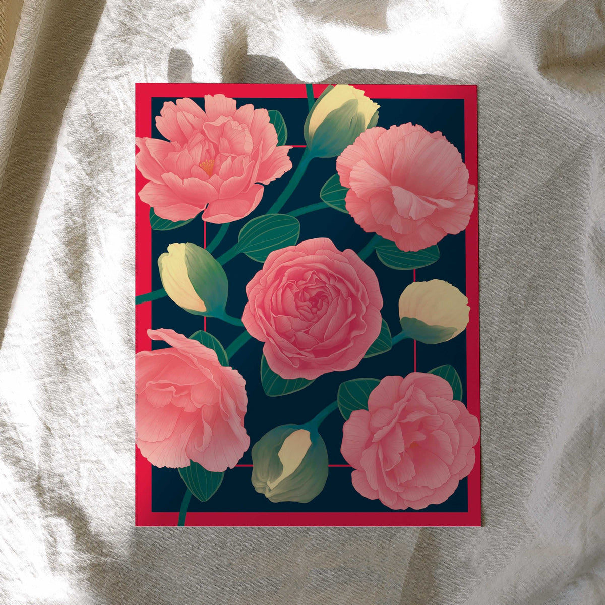 the "Rosa" Greeting card Greeting & Note Cards