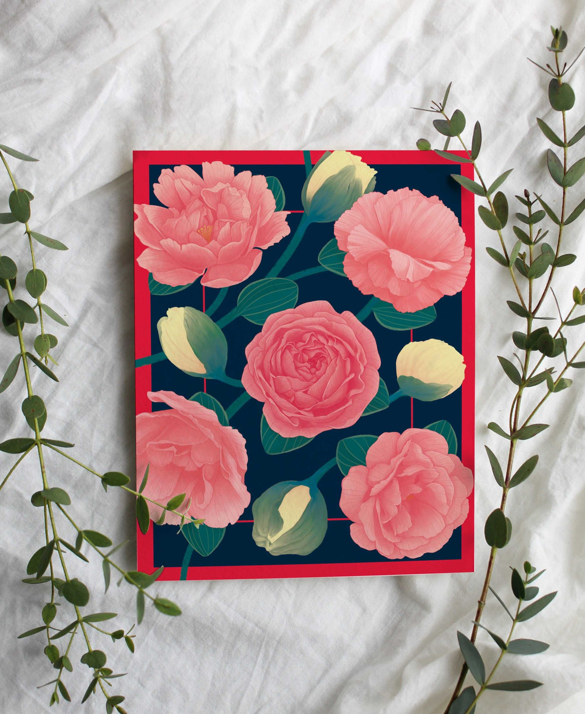 the "Rosa" Greeting card Greeting & Note Cards