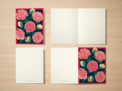 the "Rosa" Greeting card Greeting & Note Cards