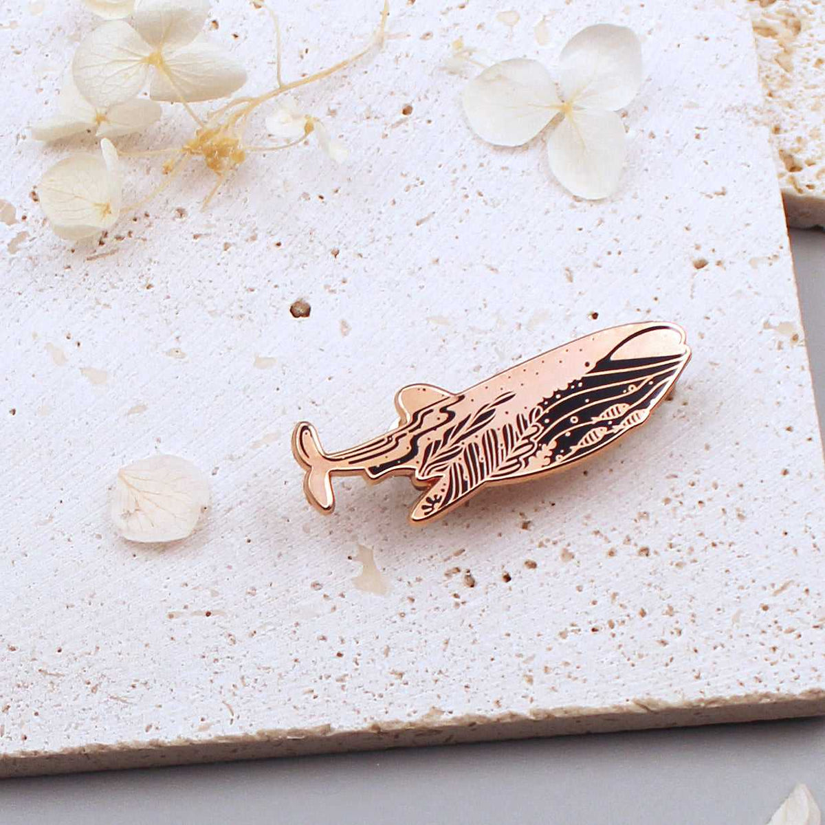 Whale Shark Enamel Keychain + Pin Set Keychains